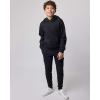 image:imageReal Essentials 3 Pack Boys Cotton Fleece Cargo Joggers Athletic Sweatpants  Kids Casual Sports Pants Pockets Ages 616Set 5