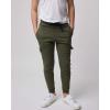 image:imageReal Essentials 3 Pack Boys Cotton Fleece Cargo Joggers Athletic Sweatpants  Kids Casual Sports Pants Pockets Ages 616Set 6
