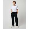 image:imageReal Essentials 3 Pack Boys Cotton Fleece Sweatpants  Open Bottom Athletic Pants with Pockets for Teens amp Kids Size 418Set 6
