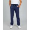 image:imageReal Essentials 3 Pack Boys Cotton Fleece Sweatpants  Open Bottom Athletic Pants with Pockets for Teens amp Kids Size 418Set 8