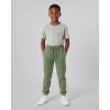 image:imageReal Essentials 3 Pack Boys Fleece Athletic Jogger Sweatpants  Kids Teens Active Athletic Pants with Pockets Size 620Set 2
