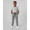 image:imageReal Essentials 3 Pack Boys Fleece Athletic Jogger Sweatpants  Kids Teens Active Athletic Pants with Pockets Size 620Set 7
