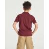 image:imageReal Essentials 3 Pack Boys Short Sleeve Jersey Cotton Polo Shirt  Uniform Youth Dress Shirt Ages 418Set 7