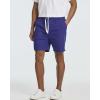 image:imageReal Essentials 3 Pack Mens 7 Cotton Chino Golf Walking Shorts Elastic Waist Drawstring Back Pockets Casual Lounge HybridSet 2