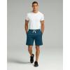 image:imageReal Essentials 3 Pack Mens Cotton 7 French Terry Lounge Sweat Shorts  Sleep Casual Shorts Pockets Big amp Tall AvailableSet 3