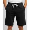 image:imageReal Essentials 3 Pack Mens Cotton 7 French Terry Lounge Sweat Shorts  Sleep Casual Shorts Pockets Big amp Tall AvailableSet 8