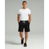 image:imageReal Essentials 3 Pack Mens Cotton 7 French Terry Lounge Sweat Shorts  Sleep Casual Shorts Pockets Big amp Tall AvailableSet 8