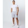 image:imageReal Essentials 3 Pack Mens Cotton 9 French Terry Casual Lounge Sweat Shorts with Pockets Available in Big amp TallSet 1