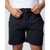 image:imageReal Essentials 3 Pack Mens Cotton 9 French Terry Casual Lounge Sweat Shorts with Pockets Available in Big amp TallSet 4