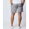 image:imageReal Essentials 3 Pack Mens Cotton 9 French Terry Casual Lounge Sweat Shorts with Pockets Available in Big amp TallSet 7