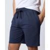 image:imageReal Essentials 3 Pack Mens Cotton 9 French Terry Casual Lounge Sweat Shorts with Pockets Available in Big amp TallSet 7