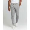 image:imageReal Essentials 3 Pack Mens Cotton Fleece Jogger Sweatpants  Athletic Pants Bottoms with Pockets Big amp Tall AvailableSet B