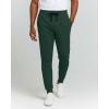 image:imageReal Essentials 3 Pack Mens Cotton Fleece Jogger Sweatpants  Athletic Pants Bottoms with Pockets Big amp Tall AvailableSet C