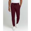 image:imageReal Essentials 3 Pack Mens Cotton Fleece Jogger Sweatpants  Athletic Pants Bottoms with Pockets Big amp Tall AvailableSet D