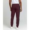 image:imageReal Essentials 3 Pack Mens Cotton Fleece Jogger Sweatpants  Athletic Pants Bottoms with Pockets Big amp Tall AvailableSet I