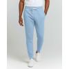 image:imageReal Essentials 3 Pack Mens Cotton Fleece Jogger Sweatpants  Athletic Pants Bottoms with Pockets Big amp Tall AvailableSet K
