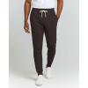 image:imageReal Essentials 3 Pack Mens Cotton Fleece Jogger Sweatpants  Athletic Pants Bottoms with Pockets Big amp Tall AvailableSet M