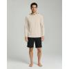 image:imageReal Essentials 3 Pack Mens Long Sleeve Rash Guard Hoodie  SPF UV Sun Protection Workout Fishing Swim Shirts Big amp TallSet 2