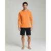 image:imageReal Essentials 3 Pack Mens Long Sleeve Rash Guard Hoodie  SPF UV Sun Protection Workout Fishing Swim Shirts Big amp TallSet 5