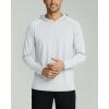 image:imageReal Essentials 3 Pack Mens Long Sleeve Rash Guard Hoodie  SPF UV Sun Protection Workout Fishing Swim Shirts Big amp TallSet 7