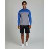 image:imageReal Essentials 3 Pack Mens Mesh Long Sleeve Athletic Quarter Zip Pullover  Outdoor UPF 50 Available in Big amp TallSet 1