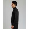 image:imageReal Essentials 3 Pack Mens Mesh Long Sleeve Athletic Quarter Zip Pullover  Outdoor UPF 50 Available in Big amp TallSet 3