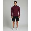 image:imageReal Essentials 3 Pack Mens Mesh Long Sleeve Athletic Quarter Zip Pullover  Outdoor UPF 50 Available in Big amp TallSet 4