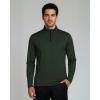 image:imageReal Essentials 3 Pack Mens Mesh Long Sleeve Athletic Quarter Zip Pullover  Outdoor UPF 50 Available in Big amp TallSet 6
