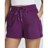 image:imageReal Essentials 3 Pack Womens Athletic Running Shorts  Hiking Gym Yoga Workout Casual Lounge with Pockets Plus AvailableSet 3