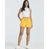image:imageReal Essentials 3 Pack Womens Athletic Running Shorts  Hiking Gym Yoga Workout Casual Lounge with Pockets Plus AvailableSet 8