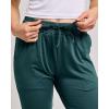 image:imageReal Essentials 3 Pack Womens Capri Open Bottom Sweatpants  Casual Lounge Athletic Workout Yoga Pants with Pockets PlusSet 3