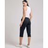 image:imageReal Essentials 3 Pack Womens Capri Open Bottom Sweatpants  Casual Lounge Athletic Workout Yoga Pants with Pockets PlusSet 5