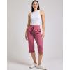 image:imageReal Essentials 3 Pack Womens Capri Open Bottom Sweatpants  Casual Lounge Athletic Workout Yoga Pants with Pockets PlusSet 6