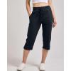 image:imageReal Essentials 3 Pack Womens Capri Open Bottom Sweatpants  Casual Lounge Athletic Workout Yoga Pants with Pockets PlusSet 6