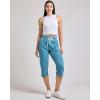 image:imageReal Essentials 3 Pack Womens Capri Open Bottom Sweatpants  Casual Lounge Athletic Workout Yoga Pants with Pockets PlusSet 6
