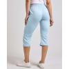 image:imageReal Essentials 3 Pack Womens Capri Open Bottom Sweatpants  Casual Lounge Athletic Workout Yoga Pants with Pockets PlusSet 7