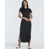 image:imageReal Essentials 3 Pack Womens Casual Short Sleeve Maxi TShirt Dress with Slit Available in Plus SizeSet 1