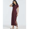 image:imageReal Essentials 3 Pack Womens Casual Short Sleeve Maxi TShirt Dress with Slit Available in Plus SizeSet 3