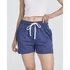 image:imageReal Essentials 3 Pack Womens Cotton French Terry Shorts Pockets  Casual Athletic Lounge Available in PlusSet 4