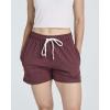 image:imageReal Essentials 3 Pack Womens Cotton French Terry Shorts Pockets  Casual Athletic Lounge Available in PlusSet 5