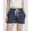 image:imageReal Essentials 3 Pack Womens Cotton French Terry Shorts Pockets  Casual Athletic Lounge Available in PlusSet 6