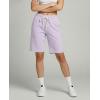 image:imageReal Essentials 3 Pack Womens Cotton Terry Jersey 9 Bermuda Shorts PocketsCasual Lounge Yoga Available in Plus SizeSet 4
