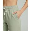 image:imageReal Essentials 3 Pack Womens Cotton Terry Jersey 9 Bermuda Shorts PocketsCasual Lounge Yoga Available in Plus SizeSet 6