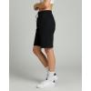 image:imageReal Essentials 3 Pack Womens Cotton Terry Jersey 9 Bermuda Shorts PocketsCasual Lounge Yoga Available in Plus SizeSet 7
