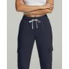 image:imageReal Essentials 3 Pack Womens Fleece Cargo Sweatpants Open Bottom Lounge amp Athletic Casual Pants with PocketsSet 4