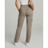 image:imageReal Essentials 3 Pack Womens Fleece Cargo Sweatpants Open Bottom Lounge amp Athletic Casual Pants with PocketsSet 5