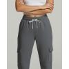 image:imageReal Essentials 3 Pack Womens Fleece Cargo Sweatpants Open Bottom Lounge amp Athletic Casual Pants with PocketsSet 6