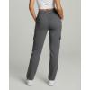 image:imageReal Essentials 3 Pack Womens Fleece Cargo Sweatpants Open Bottom Lounge amp Athletic Casual Pants with PocketsSet 6