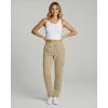 image:imageReal Essentials 3 Pack Womens Fleece Cargo Sweatpants Open Bottom Lounge amp Athletic Casual Pants with PocketsSet 8