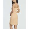 image:imageReal Essentials 3 Pack Womens Spaghetti Strap Tank Ribbed Mini Dress with Builtin Bra Summer Sundress Casual Lounge DressesSet 1